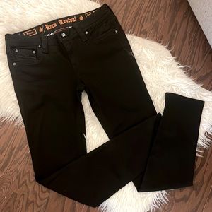 Rock Revival Beliss Skinny Jeans - Sz 30 / Black